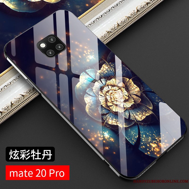 Etui Huawei Mate 20 Pro Tasker Af Personlighed Kinesisk Stil, Cover Huawei Mate 20 Pro Mode Glas Stjerne