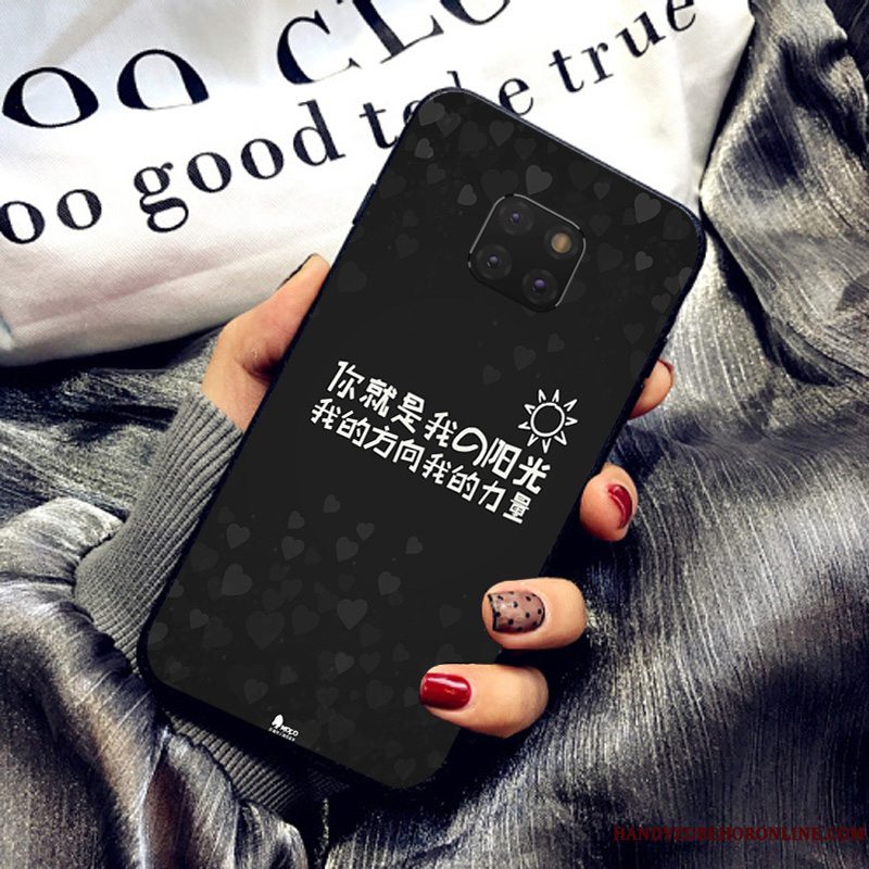 Etui Huawei Mate 20 Pro Tasker Anti-fald Trend, Cover Huawei Mate 20 Pro Mode Af Personlighed Nubuck