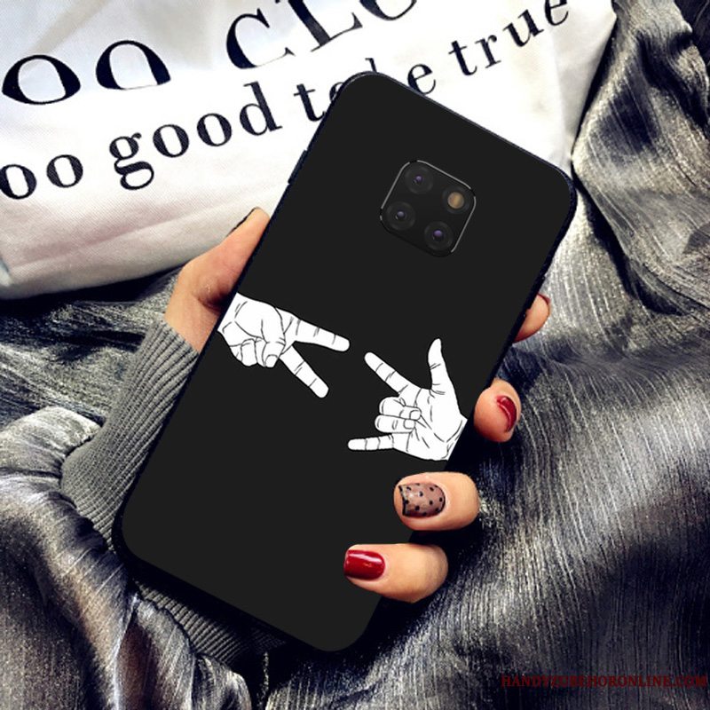 Etui Huawei Mate 20 Pro Tasker Anti-fald Trend, Cover Huawei Mate 20 Pro Mode Af Personlighed Nubuck