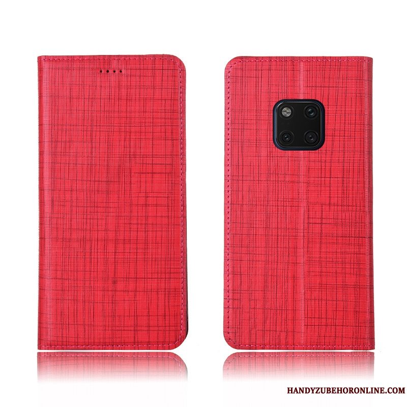 Etui Huawei Mate 20 Pro Tasker Ny Telefon, Cover Huawei Mate 20 Pro Læder Anti-fald