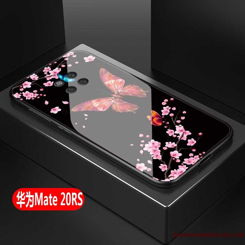 Etui Huawei Mate 20 Rs Beskyttelse Trend Lyserød, Cover Huawei Mate 20 Rs Tasker Anti-fald Af Personlighed