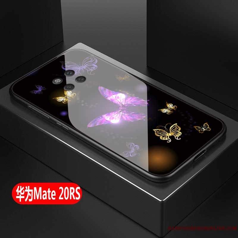 Etui Huawei Mate 20 Rs Beskyttelse Trend Lyserød, Cover Huawei Mate 20 Rs Tasker Anti-fald Af Personlighed
