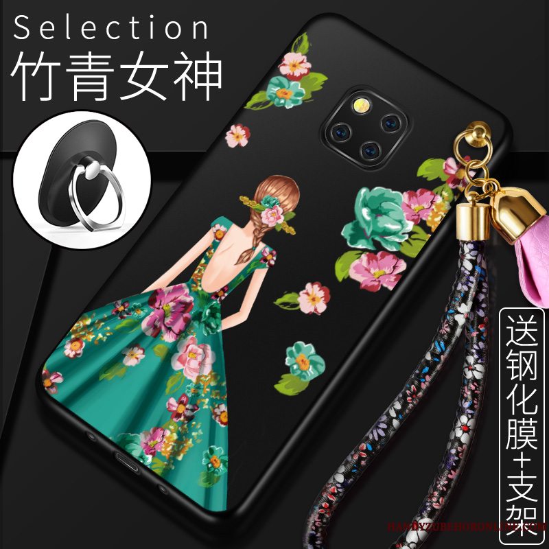 Etui Huawei Mate 20 Rs Blød Hængende Ornamenter Rød, Cover Huawei Mate 20 Rs Telefon