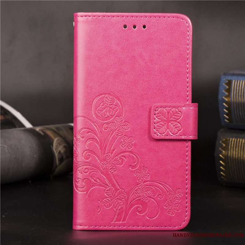 Etui Huawei Mate 20 Rs Folio Anti-fald Rød, Cover Huawei Mate 20 Rs Blød Telefontrend