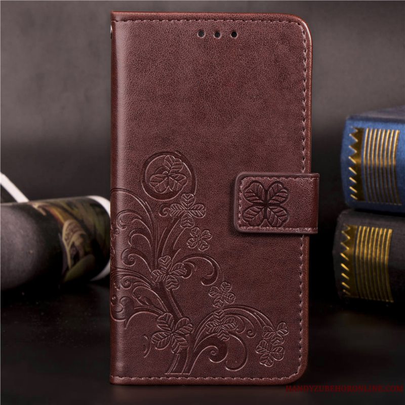 Etui Huawei Mate 20 Rs Folio Anti-fald Rød, Cover Huawei Mate 20 Rs Blød Telefontrend