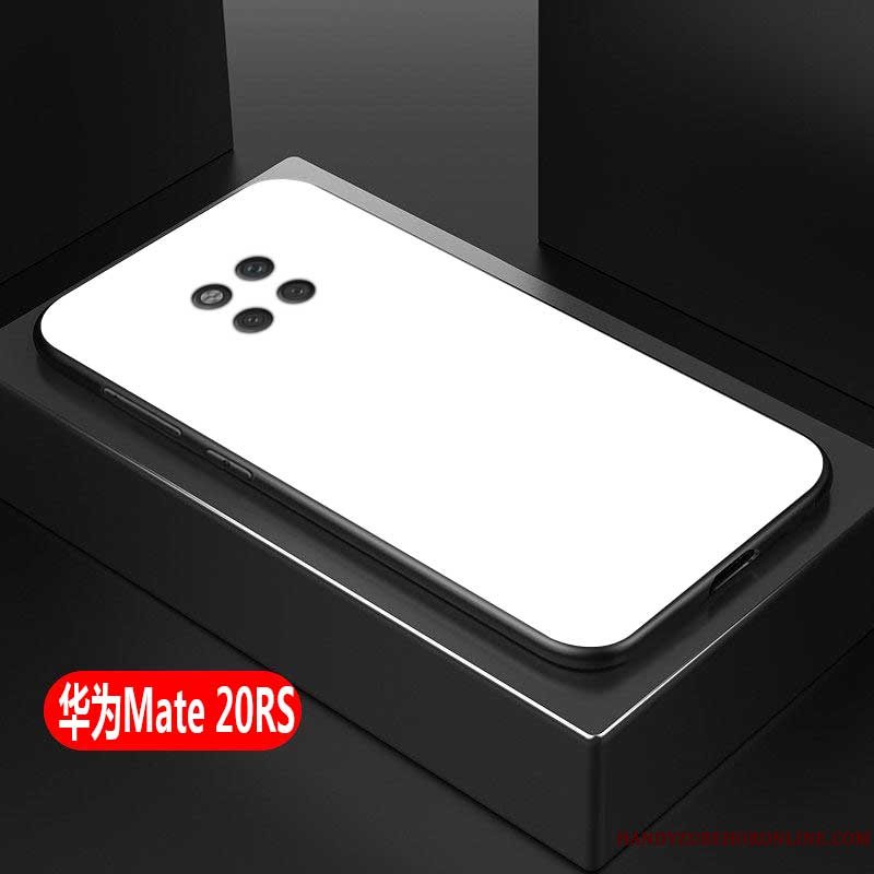 Etui Huawei Mate 20 Rs Silikone Hård Telefon, Cover Huawei Mate 20 Rs Tasker Solid Farve Simple