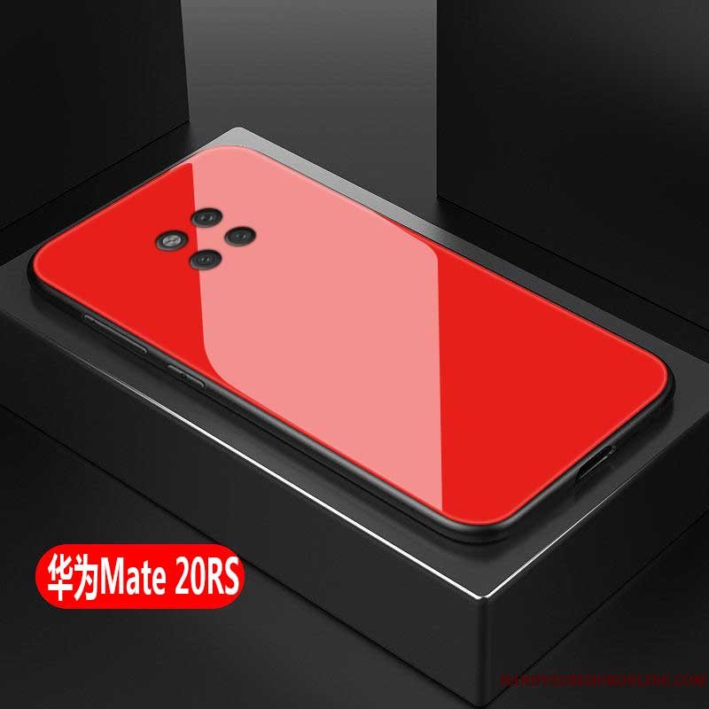 Etui Huawei Mate 20 Rs Silikone Hård Telefon, Cover Huawei Mate 20 Rs Tasker Solid Farve Simple