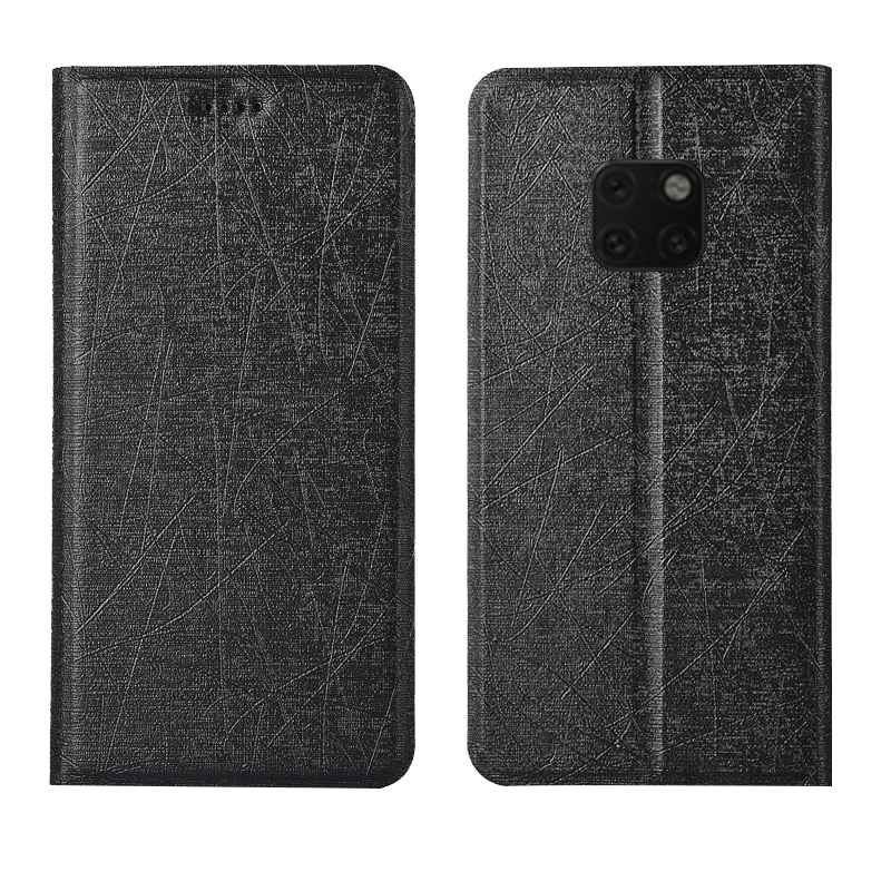 Etui Huawei Mate 20 Rs Tasker Guld Telefon, Cover Huawei Mate 20 Rs Læder Anti-fald Ny