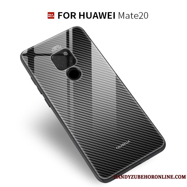 Etui Huawei Mate 20 Tasker Trend Glas, Cover Huawei Mate 20 Beskyttelse Vind Lyse