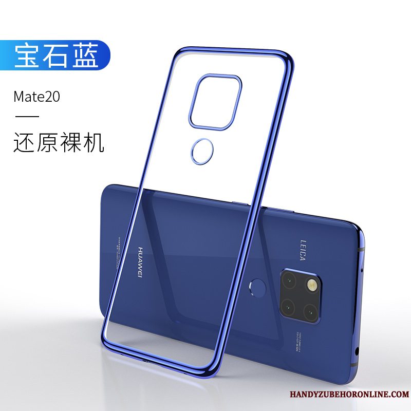 Etui Huawei Mate 20 Tasker Tynd Anti-fald, Cover Huawei Mate 20 Blød Telefonny