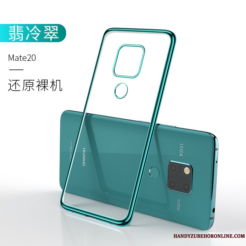 Etui Huawei Mate 20 Tasker Tynd Anti-fald, Cover Huawei Mate 20 Blød Telefonny