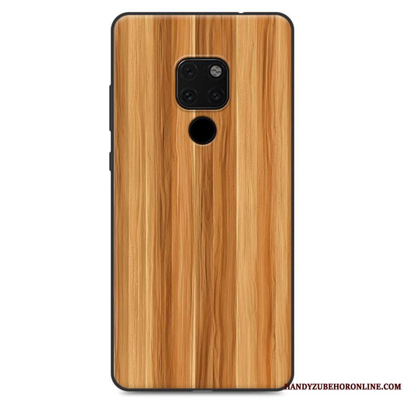 Etui Huawei Mate 20 X Kreativ Mønster Blå, Cover Huawei Mate 20 X Malet Stor Telefon