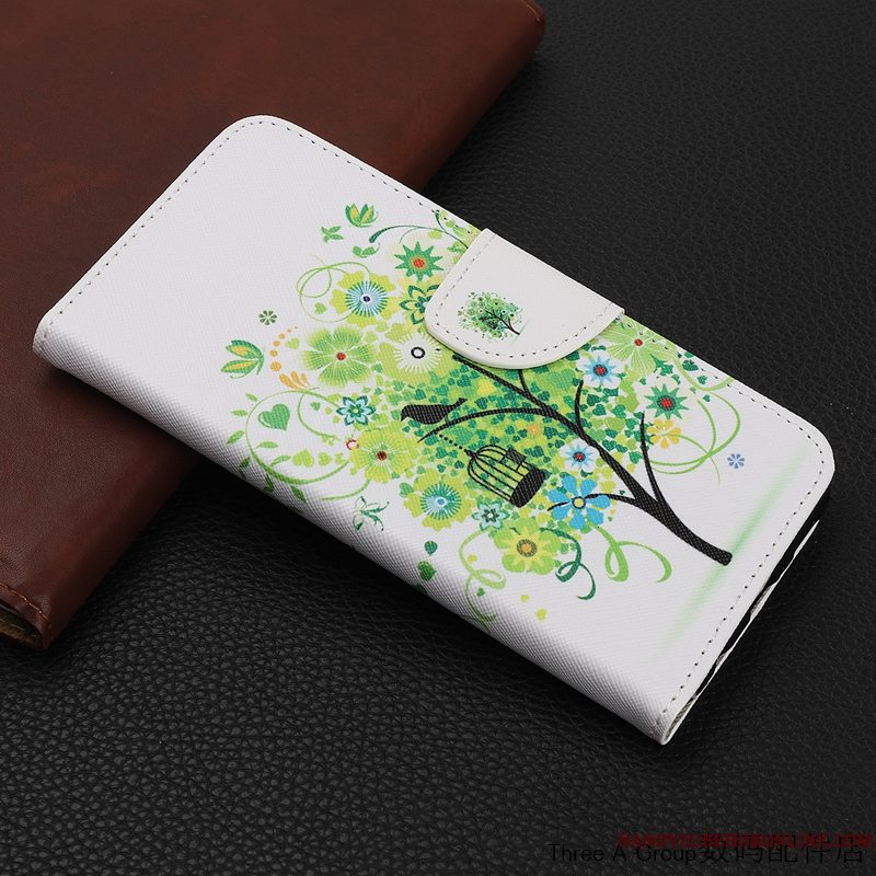 Etui Huawei Mate 20 X Tasker Grøn Af Personlighed, Cover Huawei Mate 20 X Kreativ Telefonanti-fald