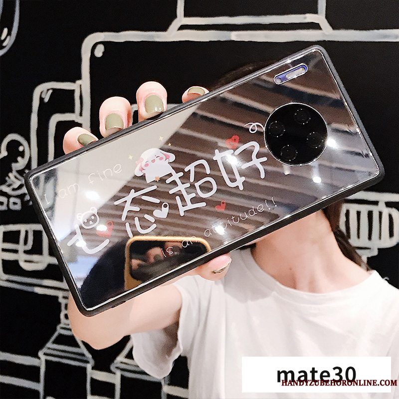 Etui Huawei Mate 30 Anti-fald Trendy, Cover Huawei Mate 30 Guld Telefon