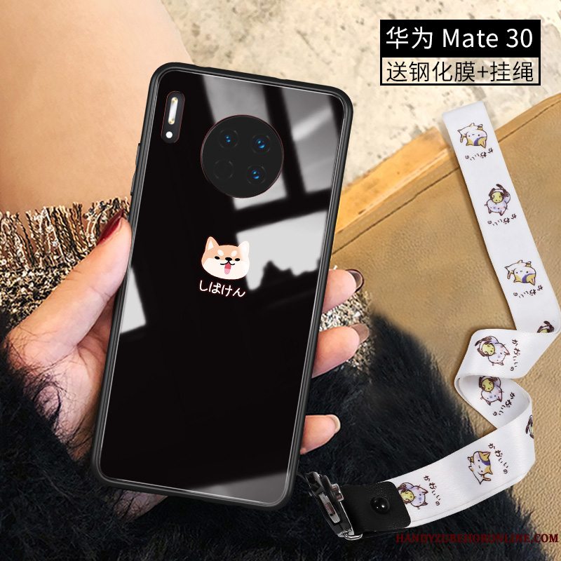 Etui Huawei Mate 30 Cartoon Trend Smuk, Cover Huawei Mate 30 Kreativ Anti-fald Tynd