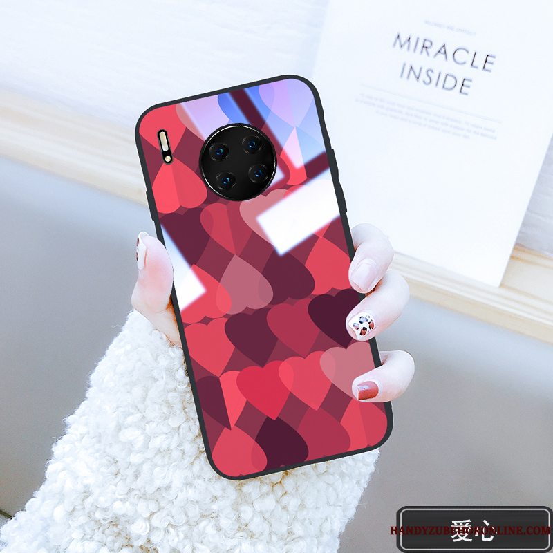 Etui Huawei Mate 30 Kreativ Elskeren Ny, Cover Huawei Mate 30 Tasker Spejl Trendy