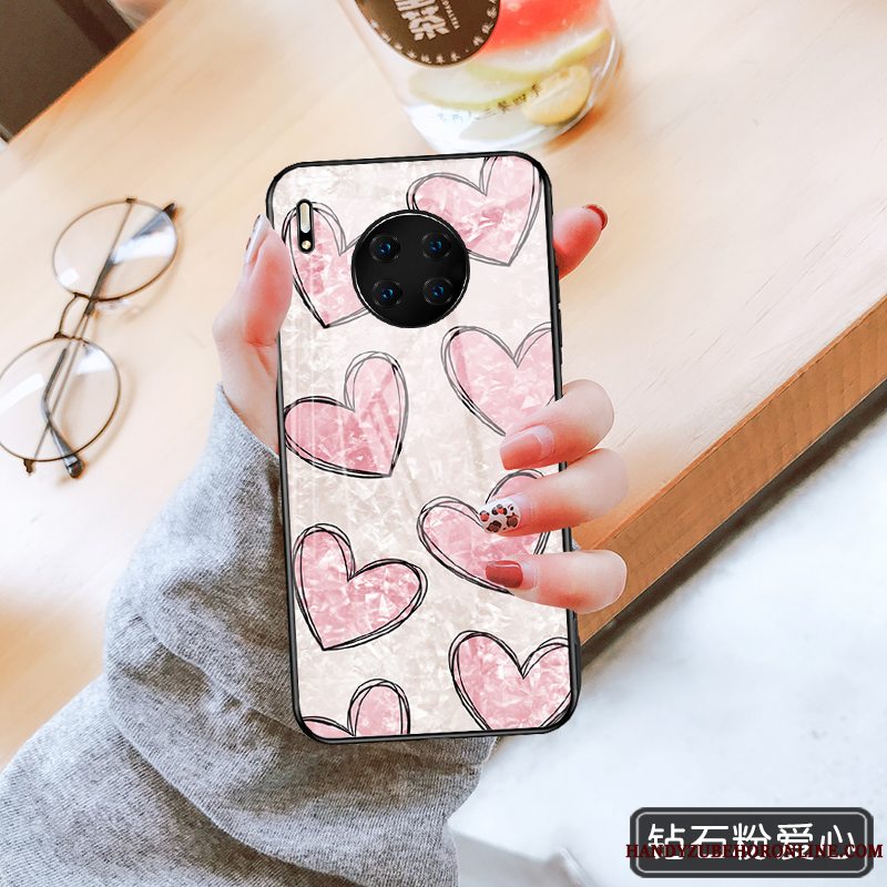 Etui Huawei Mate 30 Kreativ Elskeren Ny, Cover Huawei Mate 30 Tasker Spejl Trendy