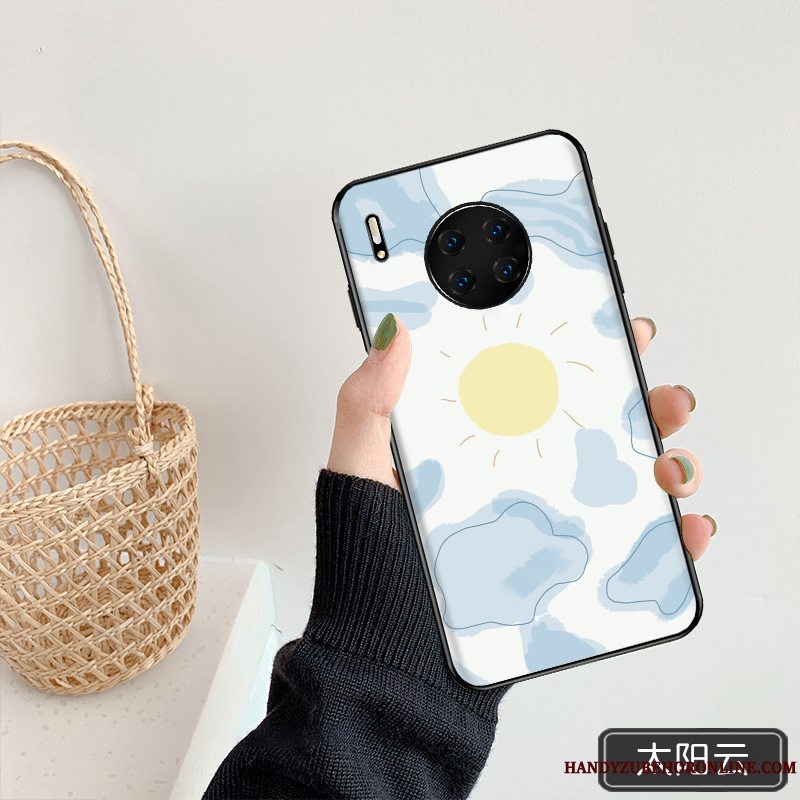 Etui Huawei Mate 30 Kreativ Elskeren Ny, Cover Huawei Mate 30 Tasker Spejl Trendy