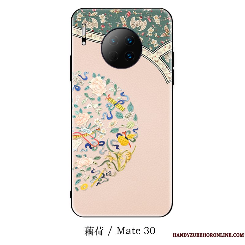 Etui Huawei Mate 30 Kreativ Net Red Hængende Ornamenter, Cover Huawei Mate 30 Silikone Af Personlighed Tynd