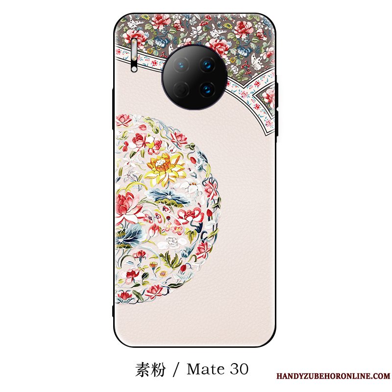 Etui Huawei Mate 30 Kreativ Net Red Hængende Ornamenter, Cover Huawei Mate 30 Silikone Af Personlighed Tynd