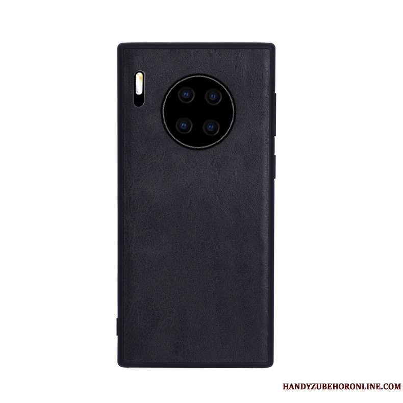 Etui Huawei Mate 30 Pro Blød Grøn Nubuck, Cover Huawei Mate 30 Pro Tasker Telefonaf Personlighed