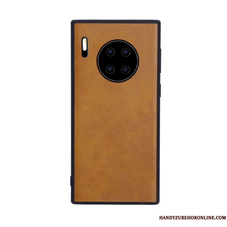 Etui Huawei Mate 30 Pro Blød Grøn Nubuck, Cover Huawei Mate 30 Pro Tasker Telefonaf Personlighed