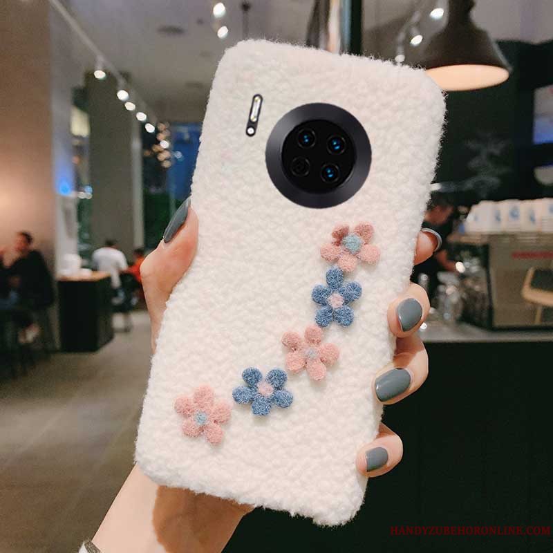 Etui Huawei Mate 30 Pro Kreativ High End Blå, Cover Huawei Mate 30 Pro Elskeren Plys