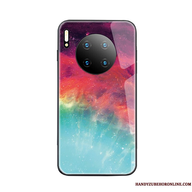 Etui Huawei Mate 30 Pro Kreativ Simple Af Personlighed, Cover Huawei Mate 30 Pro Hærdning Lyse