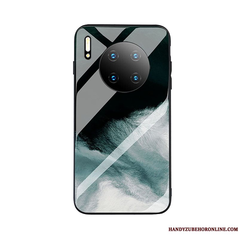 Etui Huawei Mate 30 Pro Kreativ Simple Af Personlighed, Cover Huawei Mate 30 Pro Hærdning Lyse