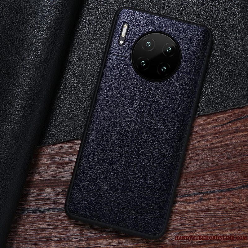 Etui Huawei Mate 30 Pro Læder Tynd Telefon, Cover Huawei Mate 30 Pro Tasker Anti-fald