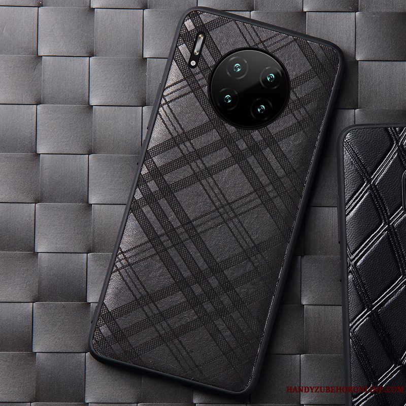 Etui Huawei Mate 30 Pro Læder Tynd Telefon, Cover Huawei Mate 30 Pro Tasker Anti-fald