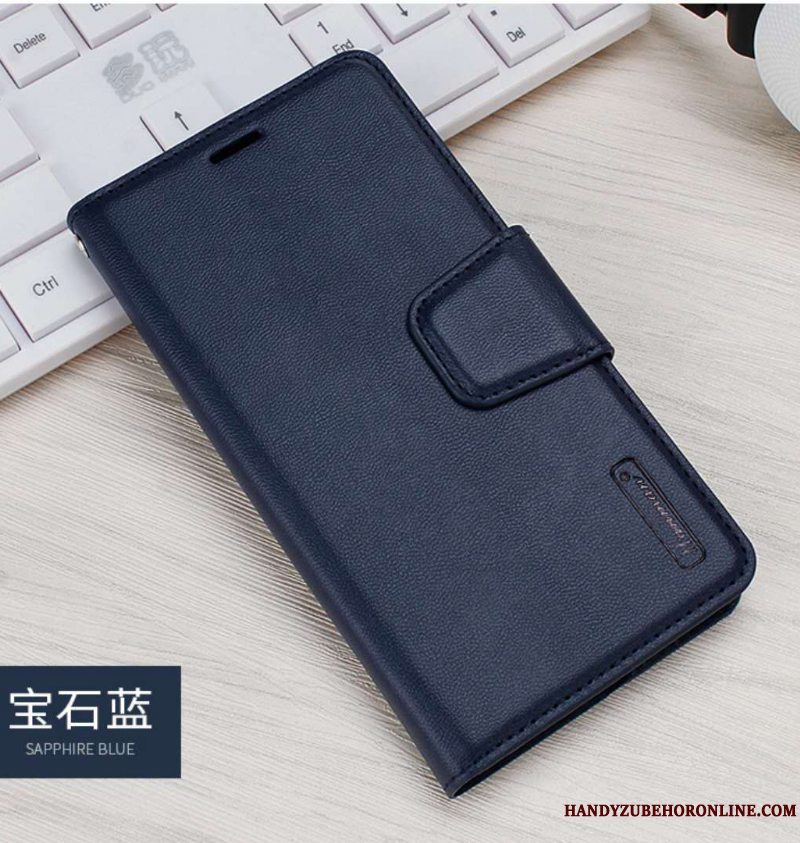 Etui Huawei Mate 30 Pro Tasker Anti-fald Lyserød, Cover Huawei Mate 30 Pro Folio Hængende Ornamenter Telefon