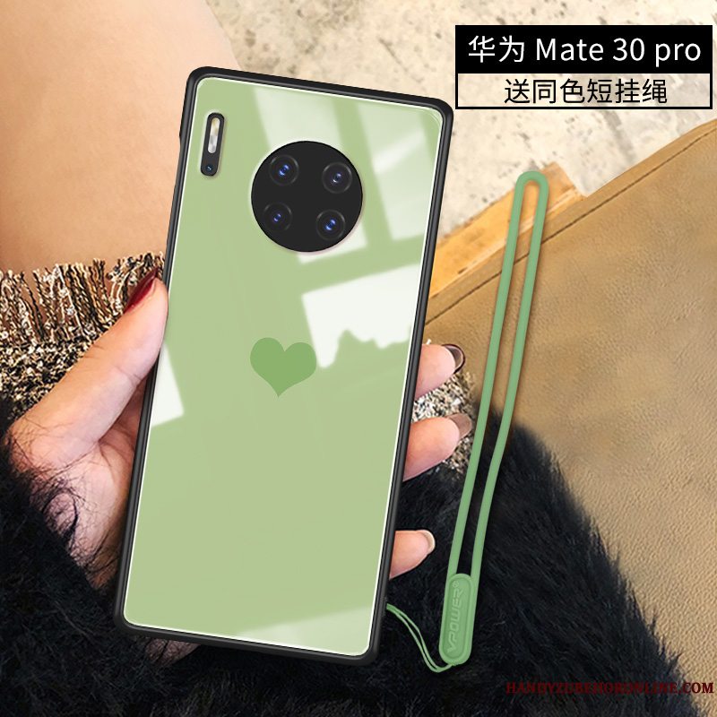 Etui Huawei Mate 30 Pro Tasker Anti-fald Tynd, Cover Huawei Mate 30 Pro Kreativ Kærlighed Ny