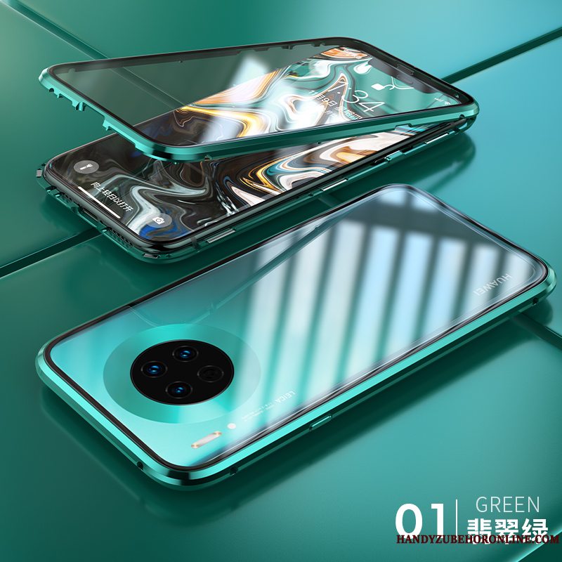 Etui Huawei Mate 30 Pro Tasker Ny Magnetisk, Cover Huawei Mate 30 Pro Kreativ Telefonanti-fald