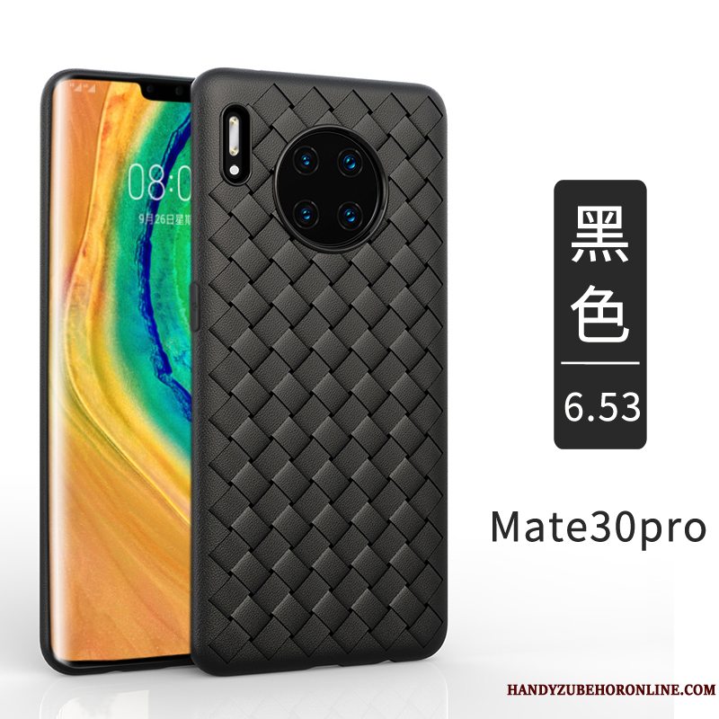 Etui Huawei Mate 30 Pro Tasker Simple Telefon, Cover Huawei Mate 30 Pro Silikone Åndbar Udstrålende