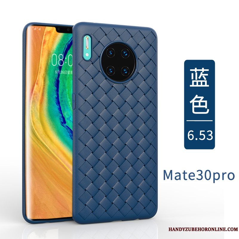 Etui Huawei Mate 30 Pro Tasker Simple Telefon, Cover Huawei Mate 30 Pro Silikone Åndbar Udstrålende