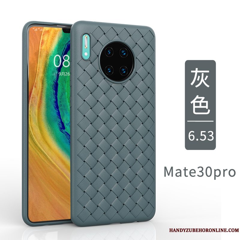 Etui Huawei Mate 30 Pro Tasker Simple Telefon, Cover Huawei Mate 30 Pro Silikone Åndbar Udstrålende