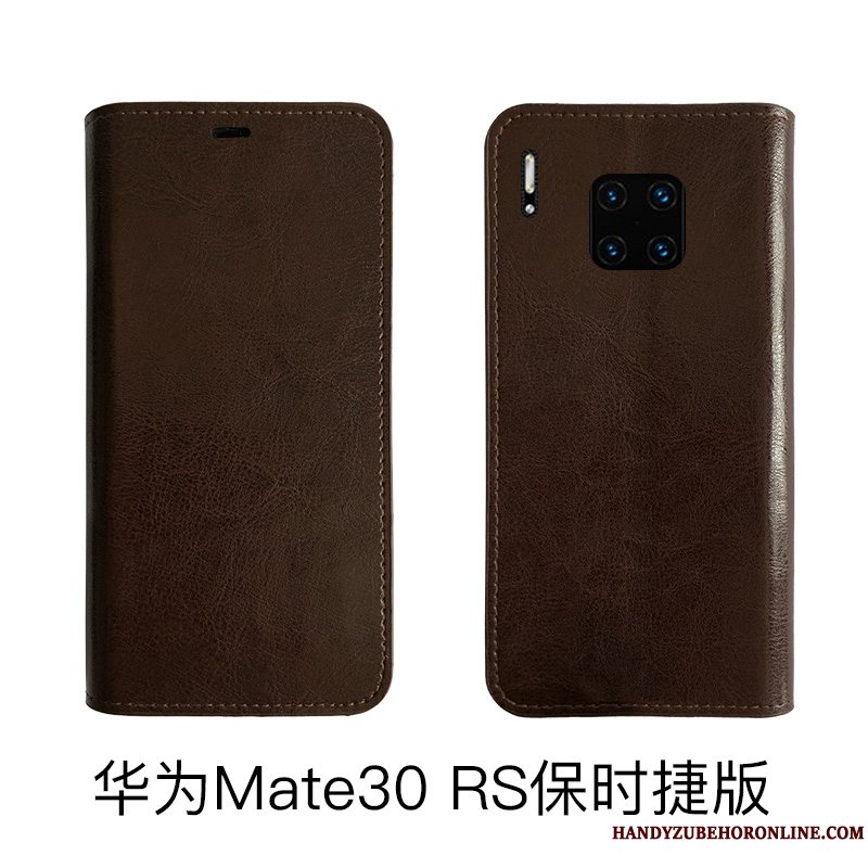 Etui Huawei Mate 30 Rs Beskyttelse Cow Telefon, Cover Huawei Mate 30 Rs Tasker