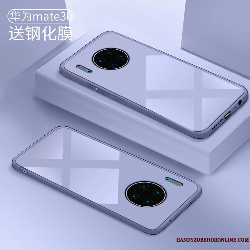 Etui Huawei Mate 30 Silikone Tynd Grøn, Cover Huawei Mate 30 Kreativ Telefonaf Personlighed