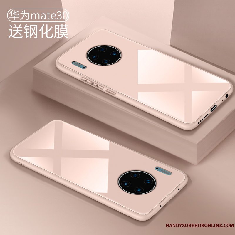 Etui Huawei Mate 30 Silikone Tynd Grøn, Cover Huawei Mate 30 Kreativ Telefonaf Personlighed
