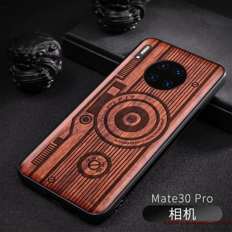 Etui Huawei Mate 30 Træ Anti-fald Af Personlighed, Cover Huawei Mate 30 Tasker Trend Original