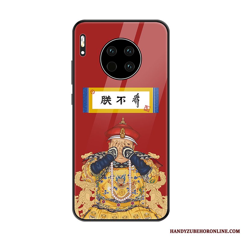 Etui Huawei Mate 30 Vintage Palads Vind, Cover Huawei Mate 30 Kreativ Elskeren Ny