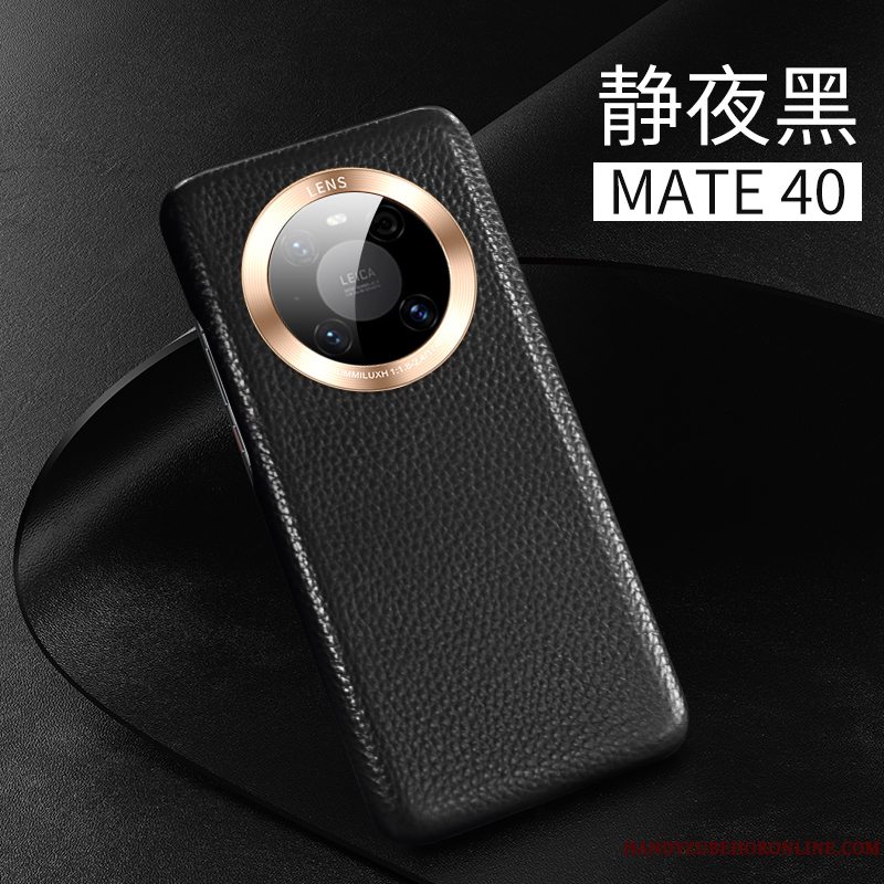 Etui Huawei Mate 40 Beskyttelse Rød Tynd, Cover Huawei Mate 40 Tasker Ny Anti-fald