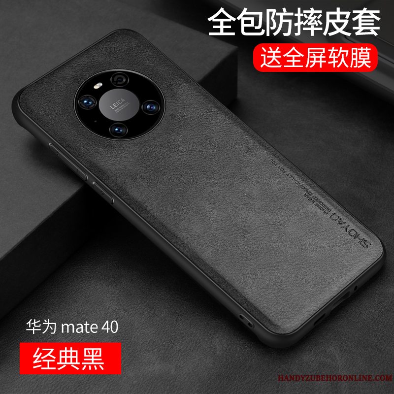 Etui Huawei Mate 40 Kreativ Anti-fald Tynd, Cover Huawei Mate 40 Tasker Telefontrend