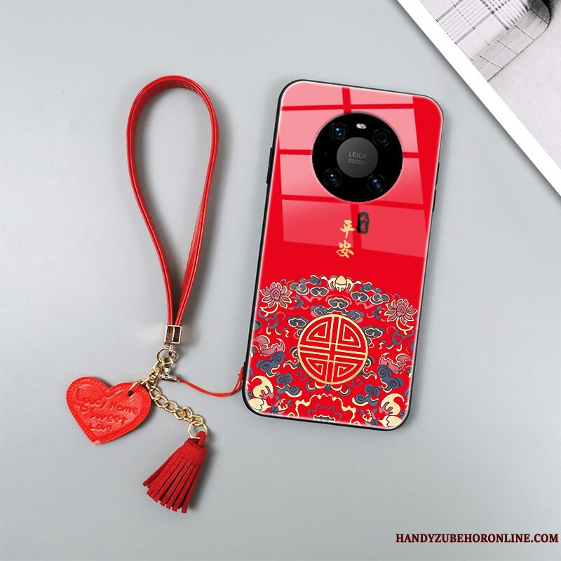 Etui Huawei Mate 40 Pro Beskyttelse Kinesisk Stil Af Personlighed, Cover Huawei Mate 40 Pro Tasker Trendy Net Red