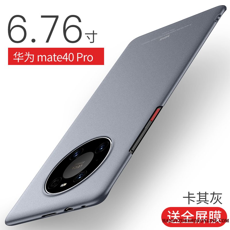 Etui Huawei Mate 40 Pro Beskyttelse Trendy Hård, Cover Huawei Mate 40 Pro Nubuck Telefon
