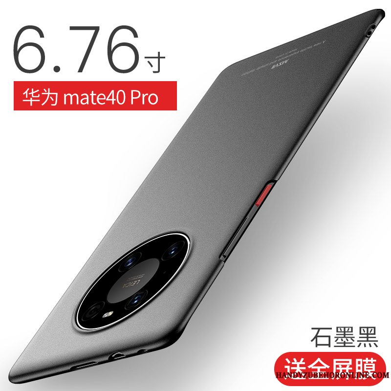 Etui Huawei Mate 40 Pro Beskyttelse Trendy Hård, Cover Huawei Mate 40 Pro Nubuck Telefon