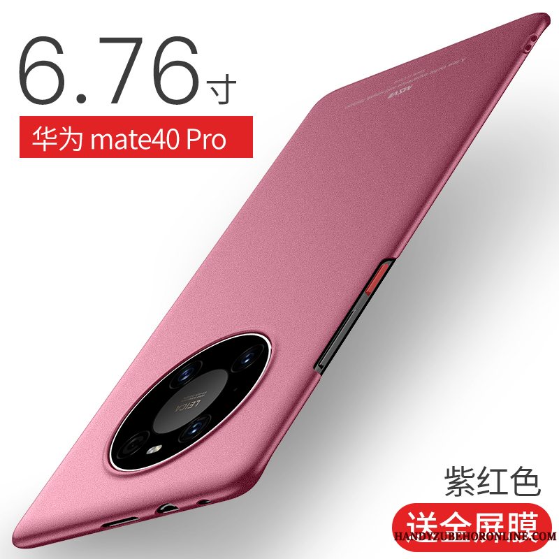 Etui Huawei Mate 40 Pro Beskyttelse Trendy Hård, Cover Huawei Mate 40 Pro Nubuck Telefon