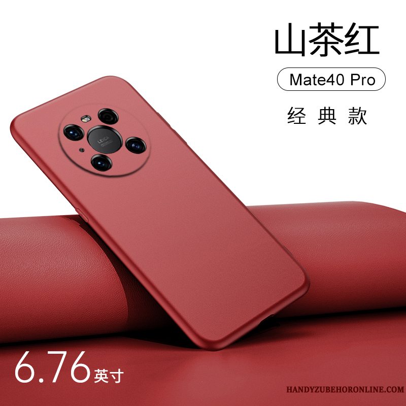 Etui Huawei Mate 40 Pro Blød Bil Anti-fald, Cover Huawei Mate 40 Pro Silikone Grøn Ny