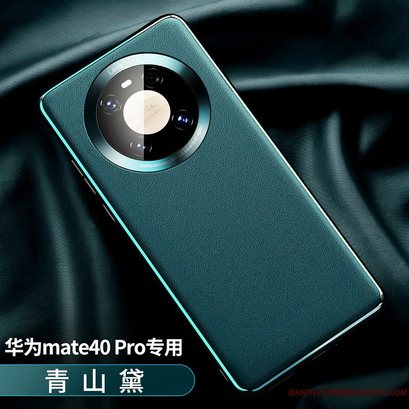 Etui Huawei Mate 40 Pro Tasker Elskeren High End, Cover Huawei Mate 40 Pro Beskyttelse Grøn Net Red